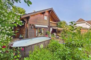 Haus kaufen in 37539 Gittelde, Blockholzhaus Idylle mit Pool, Kamin & Sauna: Dein tägliches Urlaubsgefühl