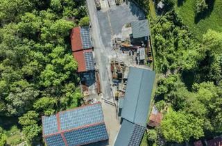 Gewerbeimmobilie kaufen in 97340 Martinsheim, Vielseitiges Gewerbegelände mit Wohnhaus