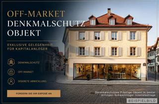 Anlageobjekt in 78050 Villingen-Schwenningen, Off-Market | Denkmalgeschütztes Wohn- & Geschäftshaus | Kapitalanlage in 1A-Lage