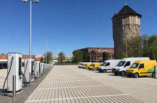 Lager mieten in Vahrenwalder Straße 267, 30179 Brink-Hafen, Wasserturm mit modernen Büro- und Lagerflächen sowie Betriebshof mit Ladeinfrastruktur