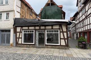 Gewerbeimmobilie kaufen in 34212 Melsungen, Denkmalgeschützte Ladenfläche mit Entwicklungspotenzial