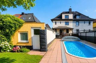 Doppelhaushälfte kaufen in 06667 Weißenfels, Einfach WOHLFÜHLEN – Familienparadies in guter, ruhiger Lage mit Pool, Doppelgarage und 7 Zimmern
