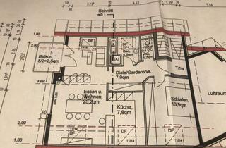 Wohnung mieten in Holunderweg, 73240 Wendlingen, Modernes Wohnen: 2-Zimmer-Dachgeschosswohnung in Wendlingen
