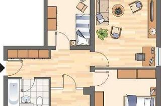 Wohnung mieten in Wilhelmstraße 79, 59439 Holzwickede, Demnächst frei! 3-Zimmer-Wohnung in Holzwickede am Flughafen