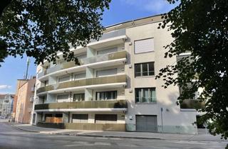Lofts mieten in Jakoberwallstraße, 86153 Innenstadt, Neuwertiges 60m²-Single-Loft mit Küche und schmaler Terrasse, großem modernem Bad & TG