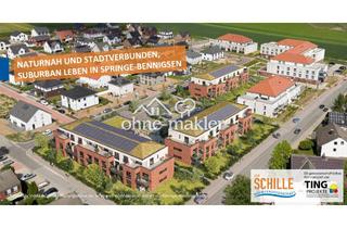 Wohnung kaufen in 31832 Springe, Suburban und naturnah: 3-Zi.-Whg in Bennigsen - Private Wohngenossenschaft Zur Schille eG