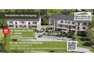 Wohnung mieten in 25746 Süderholm, Op'n Holm - 3-Zimmer - Süd-West-Terasse - private Wohngenossenschaft