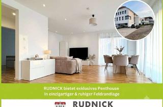 Penthouse mieten in 30826 Garbsen, RUDNICK bietet exklusives PENTHOUSE in einzigartiger & ruhiger Feldrandlage
