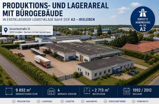 Grundstück zu kaufen in Gewerbestraße 10, 39167 Irxleben, Produktions- und Lagerareal mit Büroflächen in erstklassiger Logistiklage nahe der A2 – Irxleben