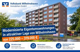 Wohnung kaufen in 26384 Wilhelmshaven, Erstbezug nach Modernisierung - Eigentumswohnungen direkt am Kurpark