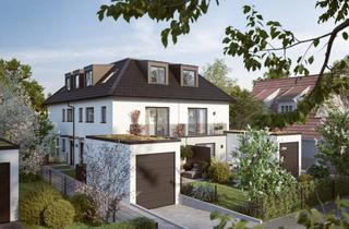 Haus kaufen in 81249 München, Effizienzhaus 55/KfW 55 - Hochwertiges Stadthaus im schönen Aubing (H3)