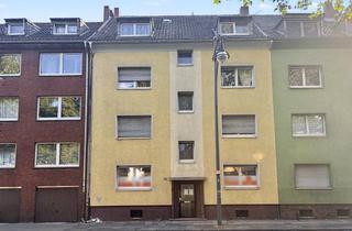 Wohnung kaufen in 47798 Krefeld, Investieren in Krefeld: Modernisierte 3-Zimmer-Eigentumswohnung in ruhigem Vierparteienhaus
