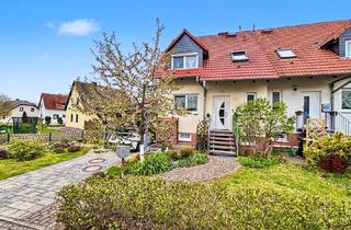 Haus kaufen in 01477 Arnsdorf, Gepflegtes Reihenendhaus mit Kamin und hübschem Grundstück in ruhiger Wohnlage von Arnsdorf