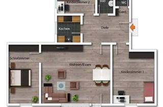 Wohnung kaufen in 84478 Waldkraiburg, Waldkraiburg - 4 Zimmer Eigentumswohnung im Zentrum ohne Maklerprovision!!