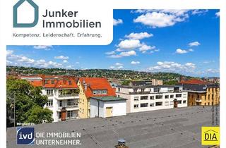 Wohnung kaufen in 70178 West, S-West: Dachgeschosswohnung mit großer Dachbühne & Doppelgarage (optional)