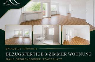 Wohnung kaufen in Hengersberger Straße, 94469 Deggendorf, Bezugsfertige 3-Zimmer-Wohnung mit zwei Balkonen nahe Deggendorfer Stadtplatz