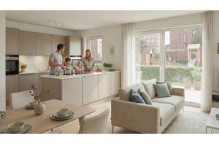 Wohnung kaufen in Freiburger Straße 23, 21682 Stade, Familienfreundliche 4-Zimmer Erdgeschosswohnung im Gummischmidt Quartier H3 WE01