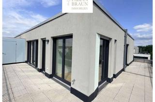 Wohnung kaufen in 91052 Erlangen, 3-Zi-Dachterrassen-ETW, Lift, barrierefrei, FBH, EBK, Parkett, TG-Stellplatz, ruh., zentrale Lage