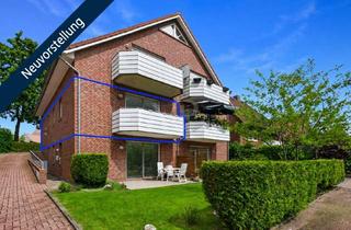 Wohnung kaufen in 26427 Esens, 3-Zimmerwohnung mit schönem Süd/West Balkon, inkl. Garage in bester Innenstadtlage von Esens