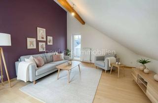 Wohnung kaufen in 85055 Ingolstadt, Hier müssen Sie nichts mehr tun! Helles Dachgeschoss-Glück mit perfektem Schnitt.