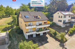 Wohnung kaufen in 88709 Meersburg, Weitblick vom Balkon! 3-Zimmer-Dachgeschosswohnung