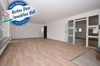 Wohnung mieten in 64807 Dieburg, DIETZ: Modernisierte 4,5 Zimmer-Wohnung mit Balkon, Garage und eigenem Garten - Direkter Zugang!