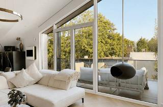 Penthouse mieten in Max-Beckmann-Straße, 60599 Sachsenhausen, Exklusives Neuwertiges-Penthouse |Über 4 m Deckenhöhe | Dachterrasse | Smart Home |TG-Stellplatz