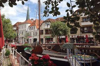 Wohnung mieten in 21614 Buxtehude, Gemütliche 1-Zimmer-Dachgeschoss-Wohnung mit Balkon und Einbauküche in Buxtehude