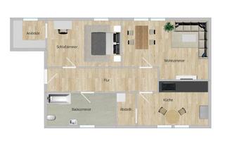 Wohnung mieten in Am Schloß 15, 38855 Wernigerode, Renovierte 2-Raum-Wohnung mit Ankleidezimmer am Schloss