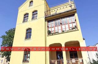 Wohnung mieten in Gagarinstraße, 07545 Gera, Exklusive 3-R-Maisonette-Whg. mit charmanten Turmzimmer, EBK und Terrasse, nahe Zentrum