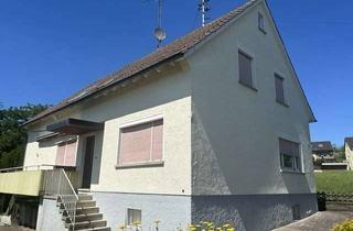 Haus kaufen in Staffelstraße, 74078 Biberach, Massives Zweifamilienhaus in Hanglage mit großem Werkstattanbau und Ausblick