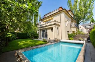 Villa kaufen in 65187 Wiesbaden, Denkmalgeschützte Villa aus der Gründerzeit mit Garten und Pool in Wiesbaden