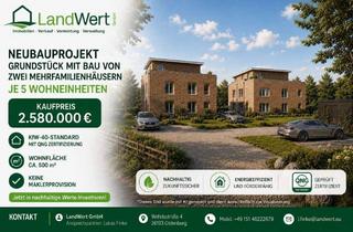 Mehrfamilienhaus kaufen in 26125 Nadorst, Neubauprojekt Oldenburg-Nadorst: Zwei moderne Mehrfamilienhäuser mit 10 Wohneinheiten im Effizienzha