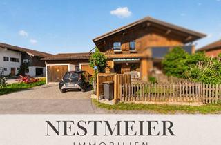 Doppelhaushälfte kaufen in 83259 Schleching, Gepflegte Doppelhaushälfte mit Süd-West-Garten und modernisierten Wohnbereichen in ruhiger Lage