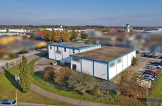 Gewerbeimmobilie kaufen in 76689 Karlsdorf-Neuthard, Lagergebäude mit ca. 2.000 qm Nutzfläche auf 3.428 qm Grundstück, vermietet bis 31.12.2028 mit 6,2%