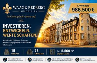 Anlageobjekt in 04639 Gößnitz, Attraktives Paket - Jetzt in Altbauten investieren