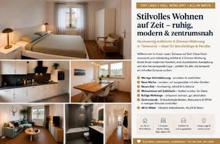 Immobilie mieten in Jägerstraße, 47918 Tönisvorst, Stilvolles Wohnen auf Zeit hochwertig möblierte Wohnung, ruhig, modern & in Top-Lage, all-inclusive