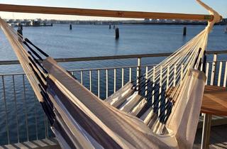 Wohnung kaufen in Kapitänsstraße, 24376 Kappeln, Luxuswohnung - Yachthafen Ostsee - unverbaubar am Wasser - Massivbau, Aufzug, barrierearm, Strand
