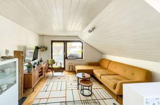 Wohnung kaufen in 72827 Wannweil, Lichtdurchflutete DG-Maisonette-Wohnung | 5,5 Zi. | 129 m² | Garage | Balkon| Wannweil