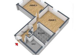 Wohnung mieten in Schlachthofstraße 11, 42897 Lennep, Jetzt frei! 2-Zimmer in Bahnhofsnähe Lennep im Angebot KEIN BALKON