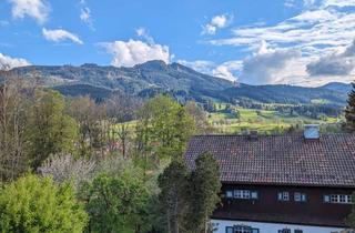 Wohnung mieten in Iselerstraße, 87484 Nesselwang, Schöne 3-Zimmer-Dachgeschosswohnung mit Balkon in Nesselwang