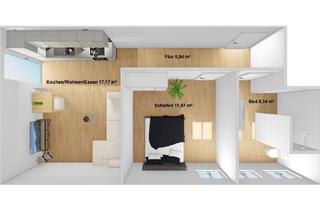 Wohnung mieten in 93358 Train, Wohnung mit Balkon und Einbauküche: Exklusive 2-Zimmer-Dachgeschosswohnung in Train