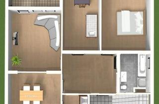 Wohnung mieten in Breslauer Str 14, 63796 Kahl, Komplettsanierte Obergeshoss Wohnung inklusive Gartenmitzung