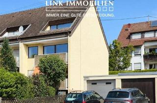 Haus kaufen in 70794 Filderstadt, Filderstadt-Bernhausen: Attraktives Reiheneckhaus mit Garten, Loggien und Garage - vermietet