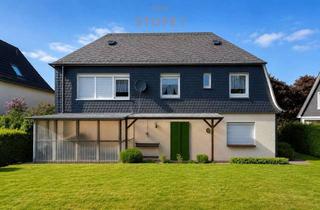 Einfamilienhaus kaufen in 58553 Halver, Freistehendes Einfamilienhaus mit riesiger Garage und großem Entwicklungspotential