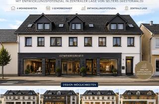 Anlageobjekt in 56242 Selters, Attraktives Wohn- und Geschäftshaus mit Entwicklungspotenzial in zentraler Lage von Selters (WW)