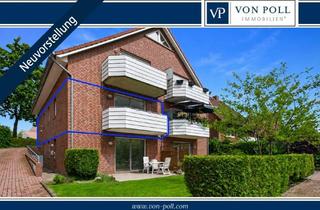 Wohnung kaufen in 26427 Esens, 3-Zimmerwohnung mit schönem Süd/West Balkon, inkl. Garage in bester Innenstadtlage von Esens