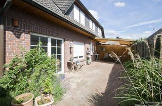 Doppelhaushälfte kaufen in 26209 Hatten, Doppelhaushälfte in Wohneigentum mit Garage in ruhiger Lage in Sandkrug