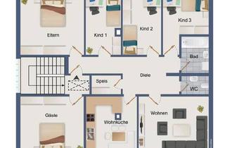 Wohnung kaufen in 88410 Bad Wurzach, Bad Wurzach - Vermietete 5-Zimmerwohnung in 88410 Bad Wurzach