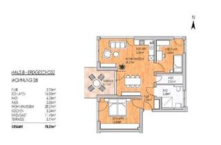 Wohnung kaufen in 89179 Beimerstetten, Beimerstetten - Barrierearme 3-Zimmer-Erdgeschosswohnung mit eigenem Garten